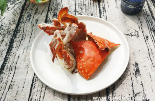 梭子蟹趴著蒸還是躺著蒸(梭子蟹清蒸怎么做好吃)(圖2) 梭子蟹趴著蒸還是躺著蒸2