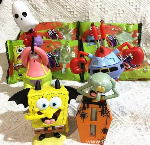 2022肯德基萬圣節(jié)玩具什么時候上市(2022肯德基萬圣節(jié)海綿寶寶玩具有幾款)(圖2) 2022肯德基萬圣節(jié)玩具什么時候上市2