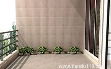 陽臺是貼墻磚還是刷白(陽臺貼什么顏色的墻磚好看)(圖2) 陽臺是貼墻磚還是刷白2