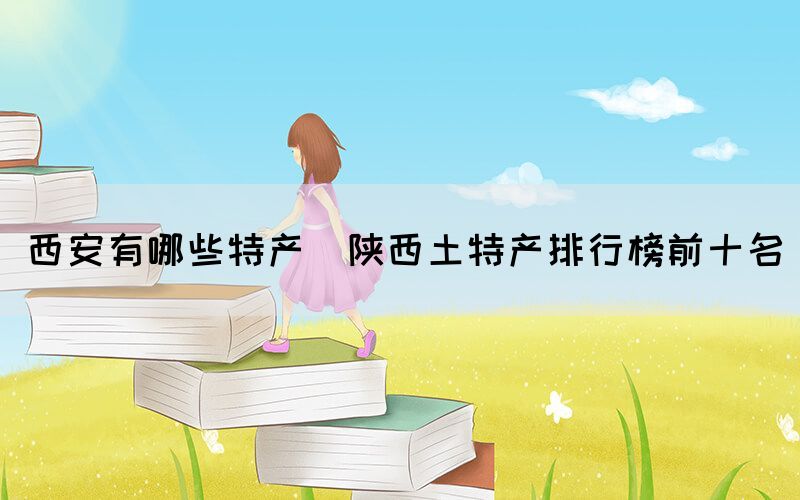 西安有哪些特產(陜西土特產排行榜前十名)